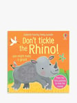 Usborne Don't Tickle The Rhino Book