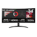 LG Ultrawide 34WR50QK-B.AEK 34" VA LCD Wide Quad HD AMD FreeSync Gaming Monitor