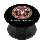 Christmas Yuletide Holiday Bureau of Investigation Deer Seal PopSockets Adhesive PopGrip