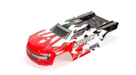 Arrma Kraton 4x4 BLX Painted Decaled Trimmed Body (RED) Z-AR402215