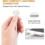 3 kpl iPhone-laturi 3p2m iPhone Lightning Cable Ultra Durable Liitin iPhone 13/13 Pro/12/12 Pro Max/11/11 Pro/x/xs/xr/8/8 Plus/7/7 Plus/6s/6 ...