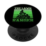 Citation amusante de la tondeuse à gazon The Lawn Ranger PopSockets PopGrip Adhésif