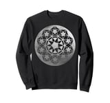 Crop Circle Sacred Geometry Alien Language Phi Pentagram Sweatshirt