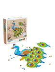 Plus-Plus Puzzle By Number Peacock 800Pcs Patterned Plus-Plus