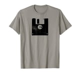 Retro Data and Music Storage Computer Floppy Disk T-Shirt