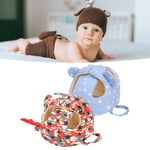 Cotton Toddler Hat Adjustable Crash Protection Cap Infant Baby Safety Helmet FST