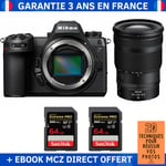 Nikon Z6 III + Z 24-120mm f/4 S + 2 SanDisk 64GB Extreme PRO UHS-II SDXC 300 MB/s + Ebook '20 Techniques pour Réussir vos Photos' - Appareil Photo Hybride Nikon