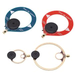 4PCS UV UHF And VHF FM AM MW SW Mini Rings Transceiver Portable Loop Antenna For