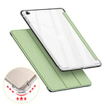 VAGHVEO Coque pour iPad Mini 4/5 7,9 Pouces, Étui Arrière Souple et Transparent en TPU, Housse de Protection Antichoc, Smart Cover Veille/Réveil Automatique pour Apple iPad Mini 4 & Mini 5, Vert Clair