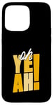 Coque pour iPhone 15 Pro Max University Varsity-Gold Ah oui ! Varsity-Gold