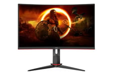 AOC Gaming CQ27G2S/BK skärm - WLED - 27" - VA - 4ms,1ms - QHD 2560x1440