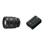 Sony SEL2070G | Objectif Zoom Standard Plein Format G - FE 20 – 70 mm F4 G & Bloc-Batterie Rechargeable NPFZ100.CE série Z - Noir