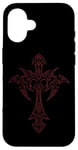 iPhone 16 Y2k Mall Goth Grunge Aesthetic Gothic Cross Case