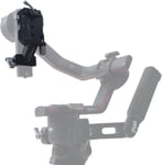 RS3 Support vertical pour caméra - Support de prise de vue vertical professionnel compatible avec DJI Ronin RS2/RS3/RS3Pro - Pour prise de vue sur réseau social, noir, 8169S UM