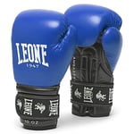 LEONE 1947 Ambassador Gants de Boxe Unisexe pour Adultes, Bleu, 14 oz