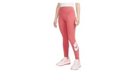 Collant nike sportswear essential archaeo rose blanc