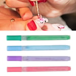 4pcs Nail Polish Pens DIY Fast Drying Multiple Colors Nail Art Pen Nail Pain TDM