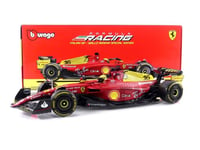 BBURAGO 1/18 - FERRARI F1-75 - ITALY MONZA GP 2022 (C. LECLERC) 16811LE16-MONZA