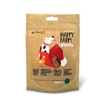 Croci Happy Farm - Prix à mâcher pour Chiens - Snack Chien Naturel - Aliment complémentaire protéiné avec légumes, Poulet et patates Douces - 80g