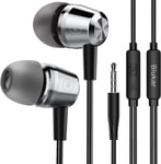 Wired Earphones with Microphone In-Ear Headphones Noise Isolating Earphones