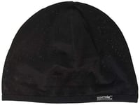 Regatta Merino Wool Mix Super Soft Odour Control Performance Wicking Hat Couvre-Chef Mixte, Noir, S/M