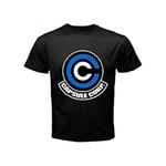 ABYstyle - Dragon Ball - T-Shirt - Capsule Corp - Homme - Noir (M)