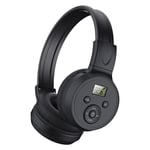 Portable Wireless FM Radio Headphones , Rechargeable FM Radio Headset7039