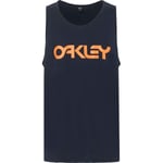 Oakley Men's Mark Ii Classic Tank Top Shirt Fathom Blue Logo Extra X-Small XS US