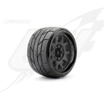 [FR] JETKO Ex Super Sonic Lp Belted 3.8" Black Wheel Maxx Hoss 17Mm (2) - JK1604