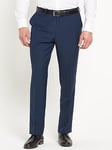 Skopes Kennedy Tailored Trousers - Dark Blue, Royal Blue, Size 46, Inside Leg Regular, Men