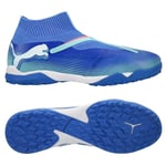 PUMA Future 7 Match + Laceless TT Formula - Blå/Hvit/Electric Peppermint - Turf (TF), størrelse 40½