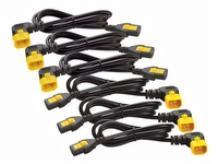APC - Strömkabel - power IEC 60320 C13 till IEC 60320 C14 - 10 A - 61 cm - 90° kontakt, sprintlåsning - svart - för P/N: SUA1000RMI2U, SUA750IX38