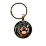 Rottweiler Nyckelring Hund Husdjur