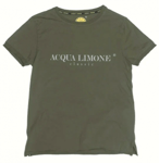 Acqua Limone T-Shirt Classic Unisex Olive Green (XXL)