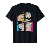 Jay & Silent Bob Clerks Group Shot Cartoon Character Panels T-Shirt