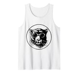 Panther Illustration Tank Top