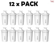 12 x Universal Fits Brita Classic Water Filter Jug Cartridges Replacement Refill