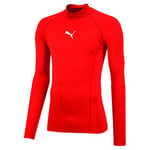 Puma Liga Baselayer Tee LS Warm T-Shirt Homme Puma Red FR : 2XL (Taille Fabricant : XXL)