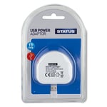 USB UK Plug Adapter Status