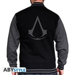 ABYSTYLE - ASSASSIN'S CREED - Teddy - Crest homme black/dark grey (S)