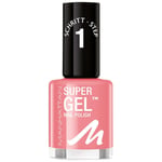 Manhattan Smink Naglar Super Gel Nail Polish 240 Pop Princess Pink 12 ml (6.167,00 kr / 1 l)