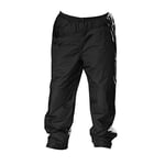 Regatta Homme Surpantalon Homme Imperméable, Respirant et Isolant Wetherby Overtrousers, Noir, S EU