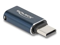 Delock - Usb-Adapter - 24 Pin Usb-C (Hane) Till Lightning (Hona) - Usb 2.0 - 5 / 9 / 12 / 15 / 20 V - 3 A - Stöd För Power Delivery 3.0 - Antracit