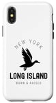 iPhone X/XS Long Island New York Vintage LI NY Duck Born and Raised Case