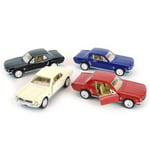 Robetoy Bilar Cars 61162 13cm metall 1:36 Ford Mustang 1964 VÄLJ Blå