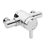 Bristan MINI2 TS1203 EL C Commercial OPAC Mini vanne de Douche thermostatique avec Levier Chromé Robinet