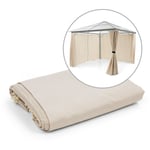 Pantheon Solid Sky Parois latérales pour pergola 3x3 4 pièces140g/m²