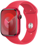 Apple Watch Series 9 GPS+Cellular 45mm Red Sport Band - M/L