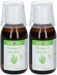 NORSAN Omega-3 VEGAN Huile d'algue Citron 2x100 ml