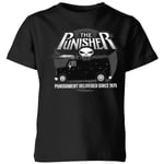 Marvel The Punisher Battle Van Kids' T-Shirt - Black - 5-6 ans - Noir